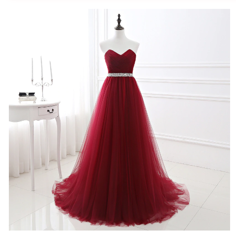 Red Evening Dress